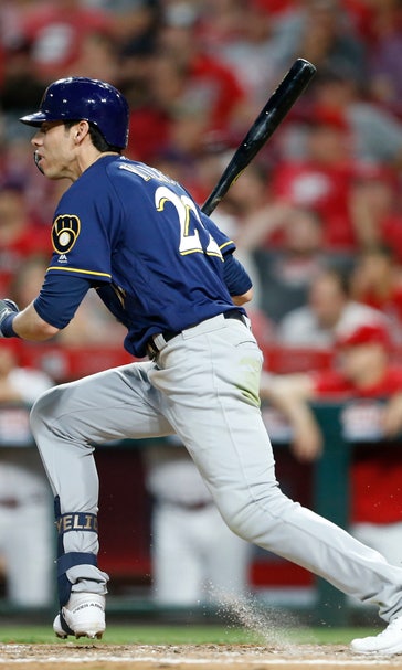 Yelich hits 30th homer as Brewers rally to beat Reds 8-6